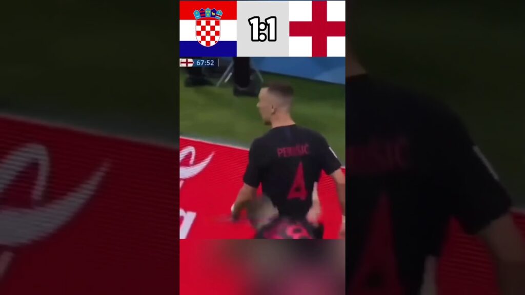 Higlights! Croatia vs England #football