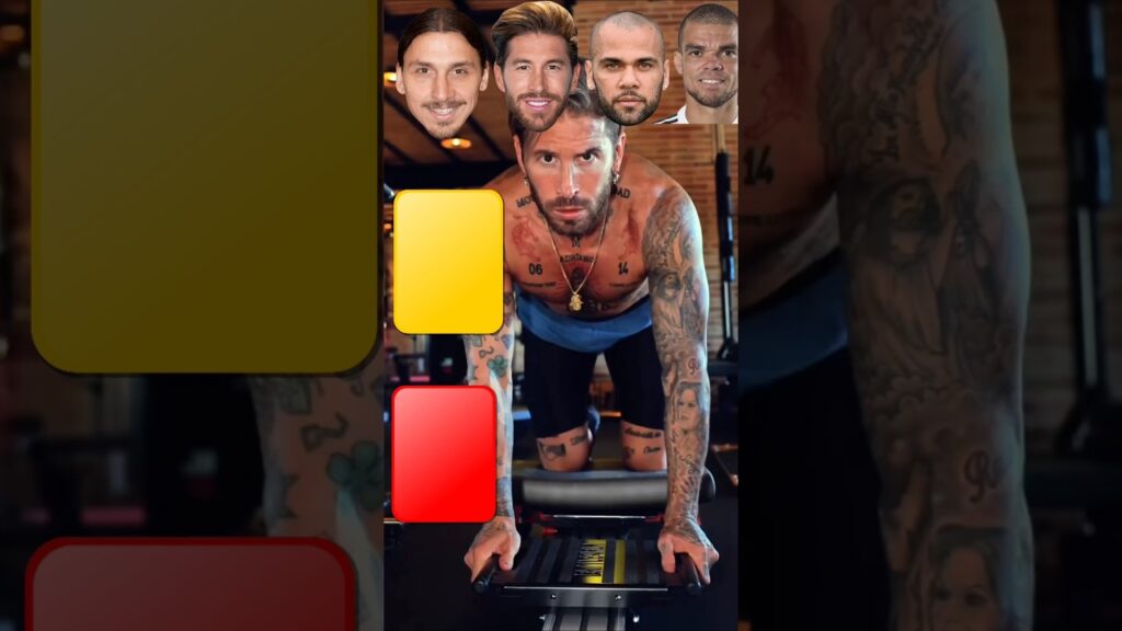 ibrahimovic vs Sergio Ramos vs pepe vs Dani Alves #shorts #football