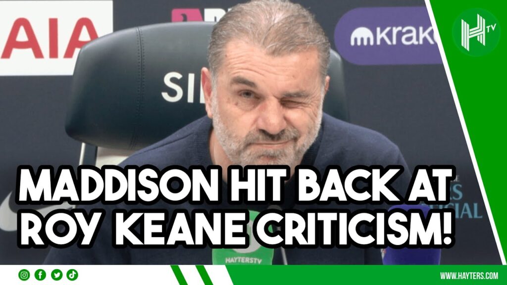 Roy Keane criticism? Maddison FIRED BACK! Postecoglou | Spurs 1-0 Man United