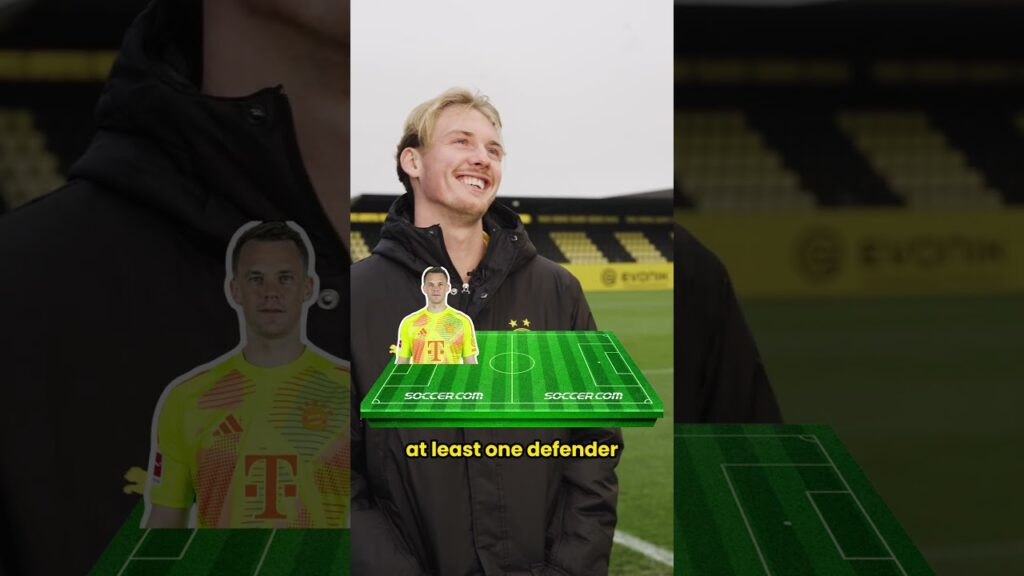 German all-stars 🇩🇪 Julian Brandt reveals his dream 5-a-side team 🤩  #soccerdotcom #borrusiadortmund