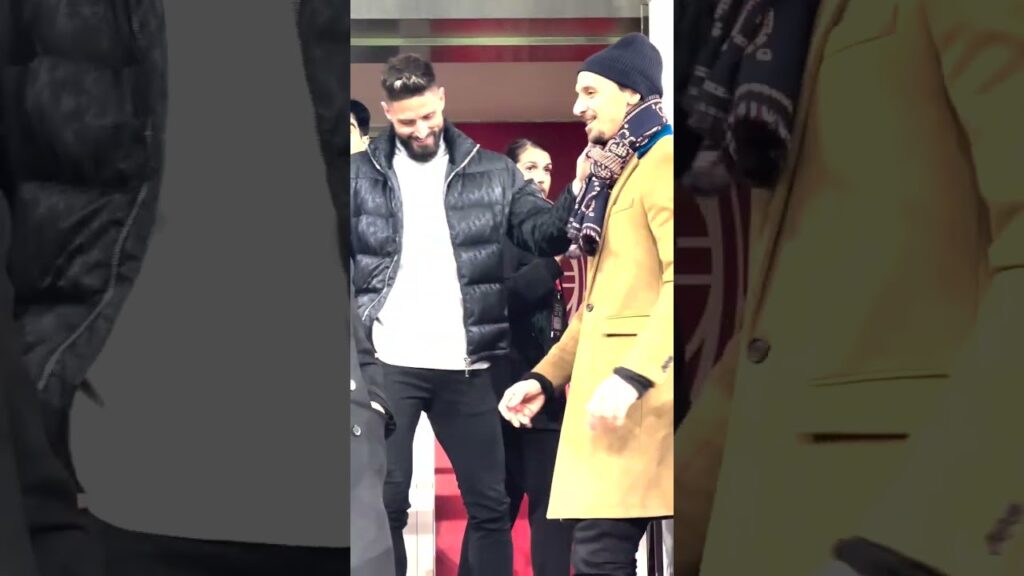 Giroud & Ibrahimović ❤️🖤 | #shorts