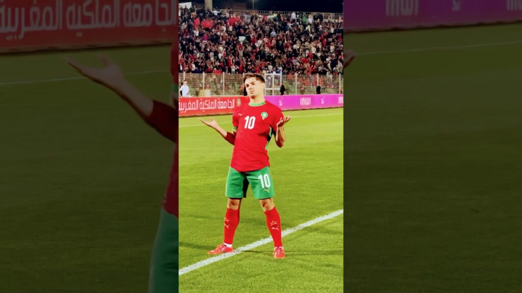 Azzedine Ounahi's pass to Brahim Diaz 🤷🏻‍♂️ Goal: 🔥#football #chorts