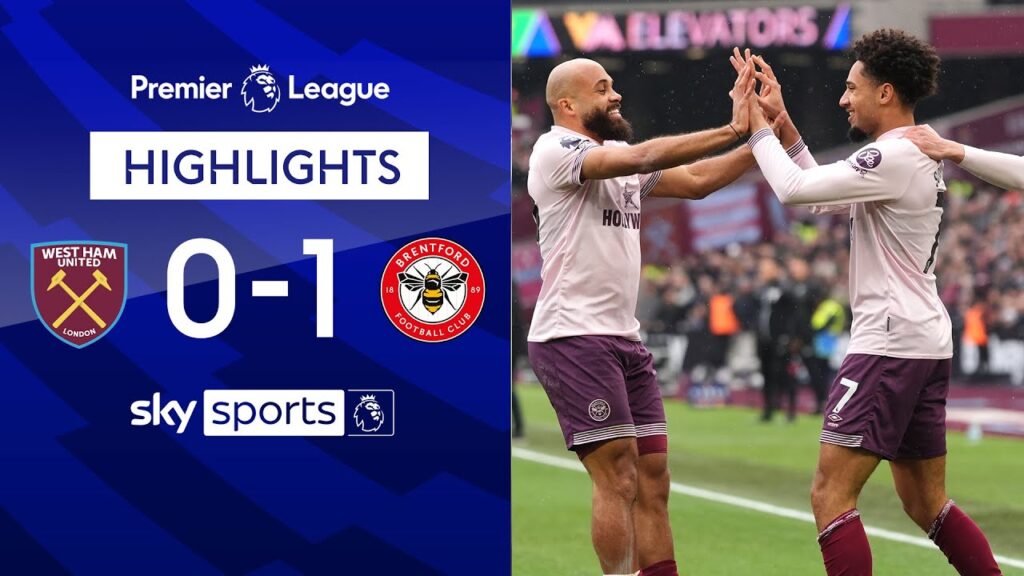 Schade fires Bees ahead of Hammers 🐝 | West Ham 0-1 Brentford | Premier League highlights