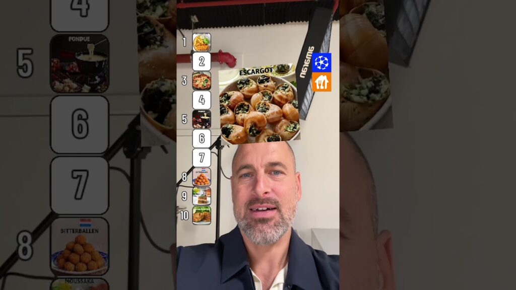 Joe Cole blind ranks European dishes 🍽️#MatchdayMenu @JustEatTakeaway  #ucl