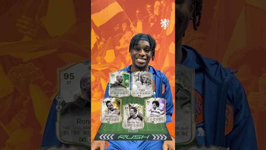 Jeremie Frimpong’s #EAFC25 Rush Team! 🥵 #nothinglikeoranje