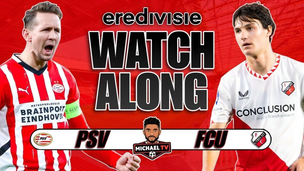 Eredivisie Live | PSV 2-2 FC Utrecht | Watch Along @lmxfootball9