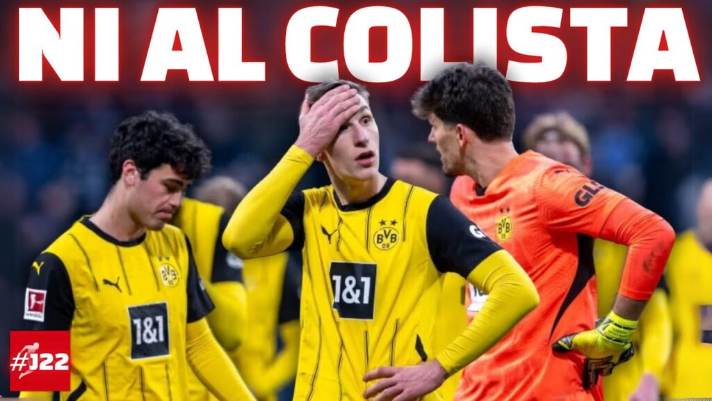 EL DORTMUND PIERDE CON EL COLISTA Y EMPATE A 0 EN LEVERKUSEN | J22 Bundesliga 24/25