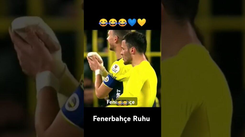 Bir taraftar Kostic'e “Dzeko'nun elini neden kırdın” diye tepki vermiş 😂 #fenerbahçe #dzeko #shorts