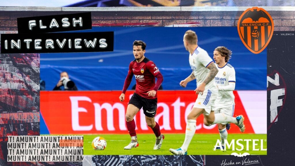 FLASH INTERVIEW DE GUILLAMÓN TRAS EL PARTIDO CONTRA EL REAL MADRID