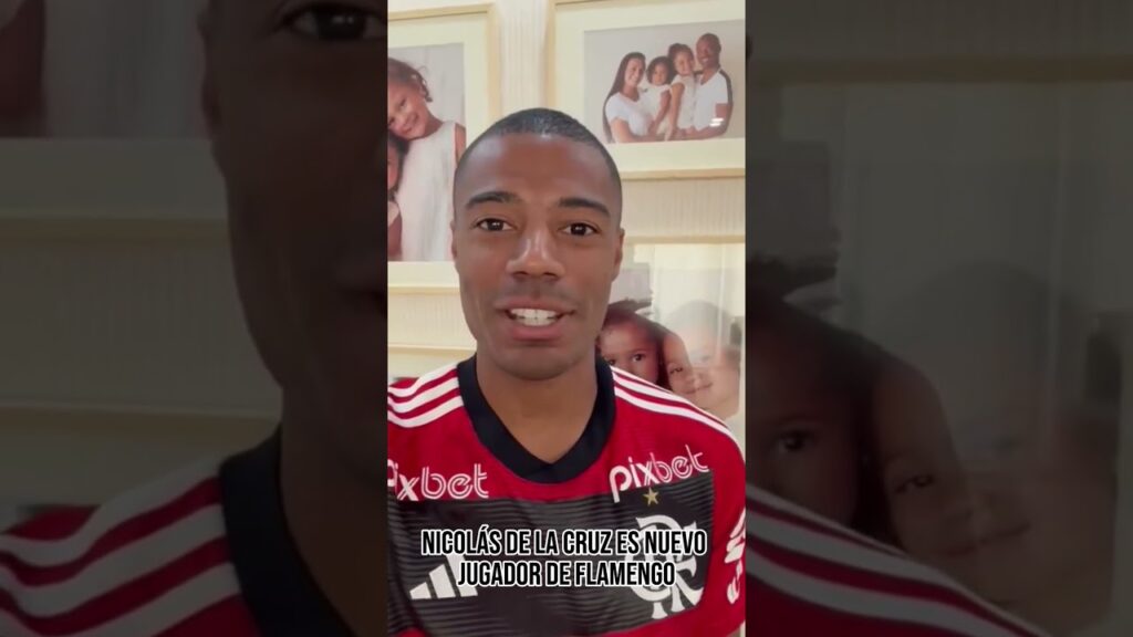 Nicolás De la Cruz es nuevo jugador de Flamengo.