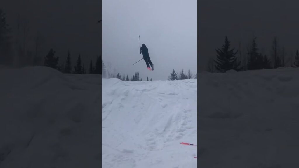 Trying 540 #skiing #ski #snow