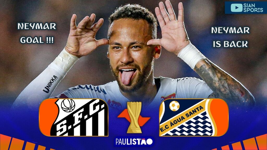 NEYMAR MARCOU SEU 1° GOL APÓS 12 ANOS NA VOLTA AO SANTOS E DESTRUIU A PARTIDA COM LINDA ASSISTÊNCIA