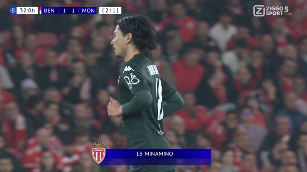 Takumi Minamino Goal,Benfica vs Monaco(3-3) All Goals and Extended Highlighs