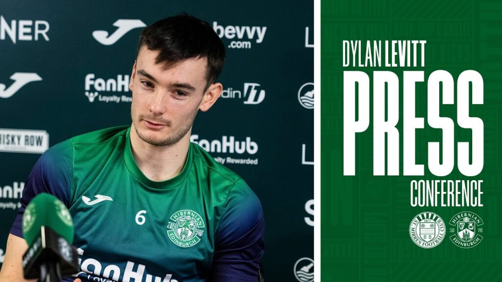 Dylan Levitt Press Conference | St Mirren vs Hibernian | William Hill Premiership