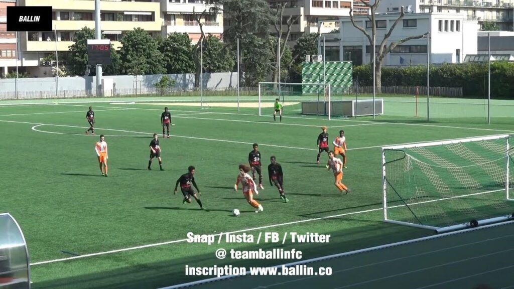 Hannibal Mejbri vs U15 Fleury (05/05/2018)