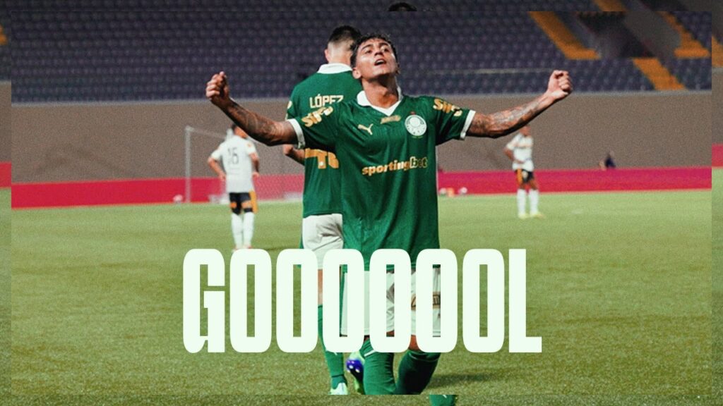 PRIMEIRO GOL DE FACUNDO TORRES NO PALMEIRAS | PAULISTA 2025