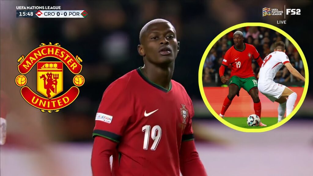 Nuno Mendes vs Croatia | All Skills | Man United Target 🔴