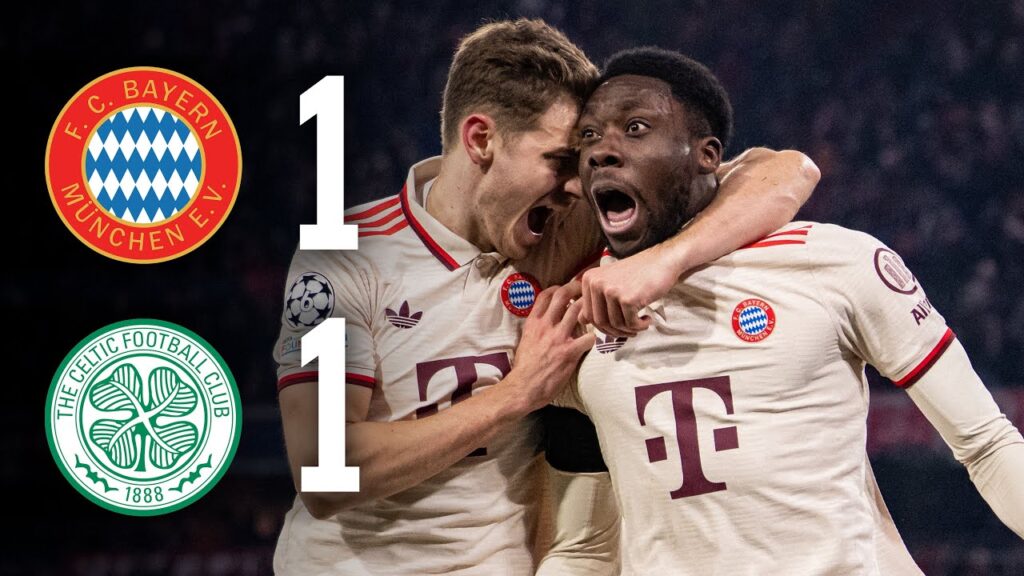 Phonzy’s last-minute equaliser sends us through! | FC Bayern - Celtic | Champions League Highlights