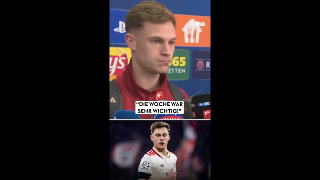Joshua Kimmich nach dem 1:1 gegen Celtic! 😳