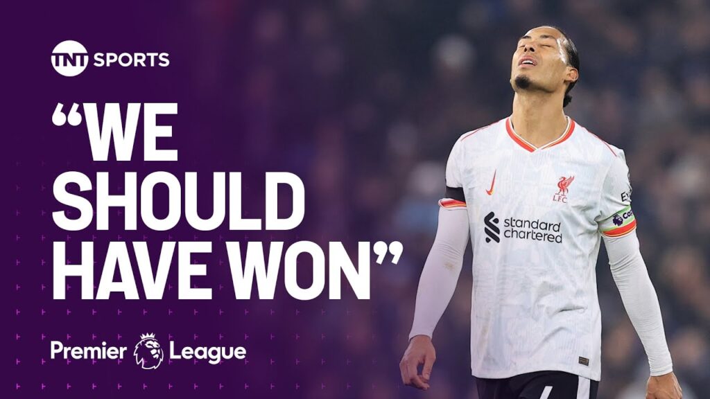 Aston Villa 2-2 Liverpool: Van Dijk discusses title race after Liverpool falter at Villa Park 🔴