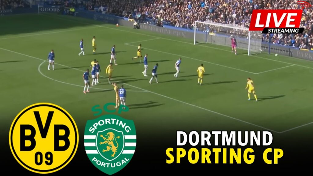 🔴LIVE: Borussia Dortmund vs Sporting CP | UEFA Champions League 2025 | Football LIVE Match Today