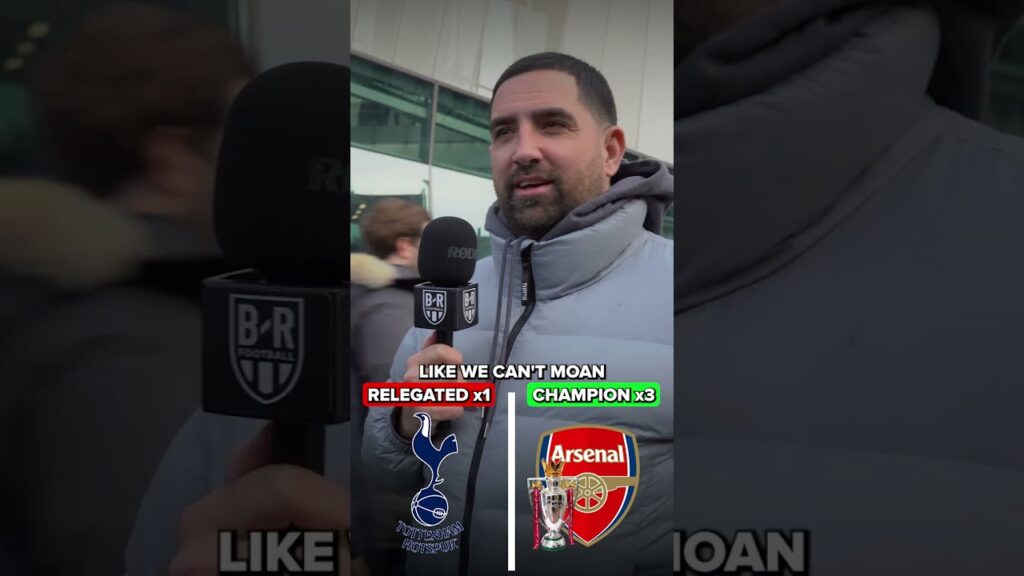 Would Spurs fans take relegation if it meant Arsenal don't win the league? 🤨
