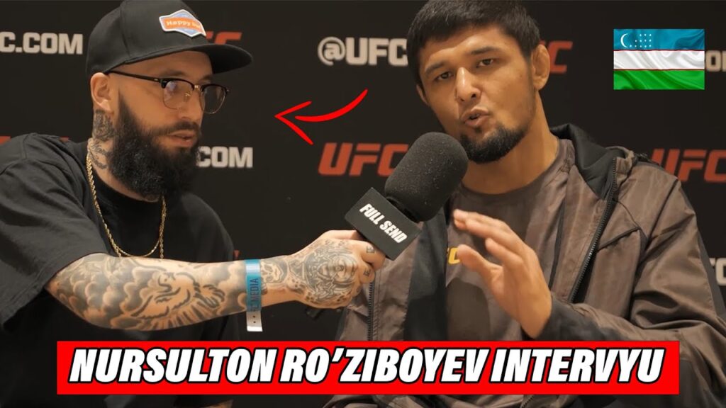 NURSULTON RO'ZIBOYEV JANGDAN OLDINGI INTERVYU! TO'LIQ SIFATLI O'ZBEKCHA TARJIMA! DAXSHAT MMA