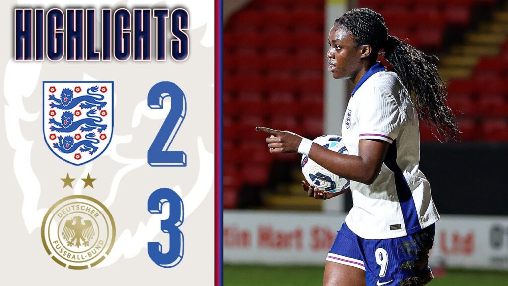 Young Lionesses 5-Goal Thriller | England WU23 2-3 Germany U23 | Highlights