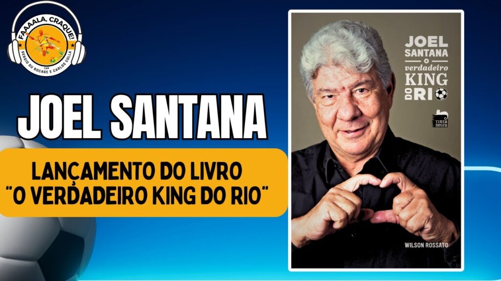 🔸 "O VERDADEIRO KING DO RIO" - "Fala, Craque" no lançamento do livro do PAPAI JOEL SANTANA