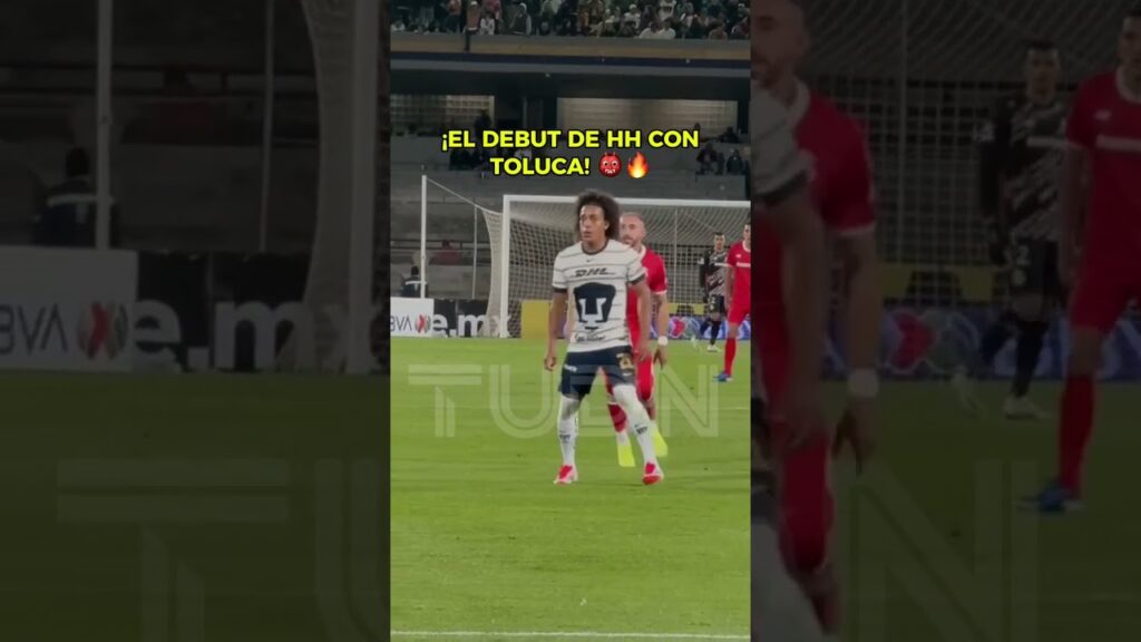 ¡REGRESA HH A LA LIGA MX! Debur de Héctor Herrera con Toluca #shorts