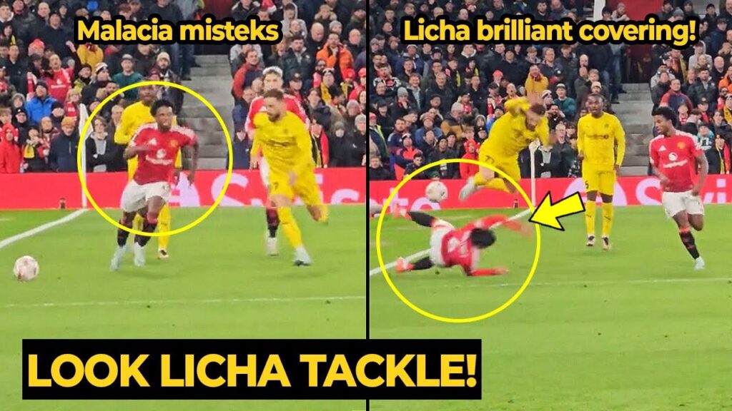 Lisandro Martinez defends Malacia from miskates with his brilliant tackle against Bodo Glimt player