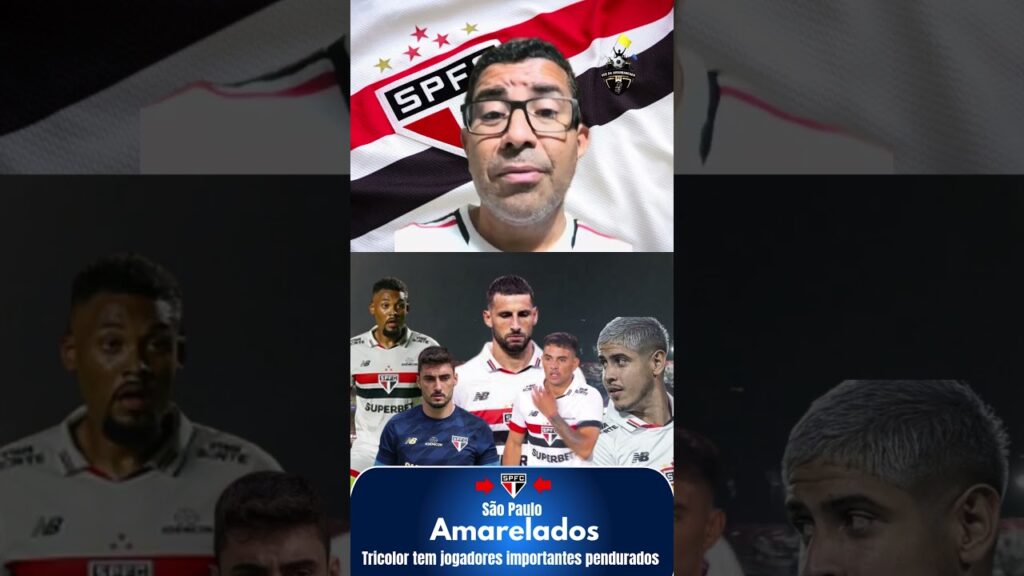 Os jogadores Rafael, Enzo, Calleri, Sabino e Alan Franco serão titulares hoje para forçar o amarelo?