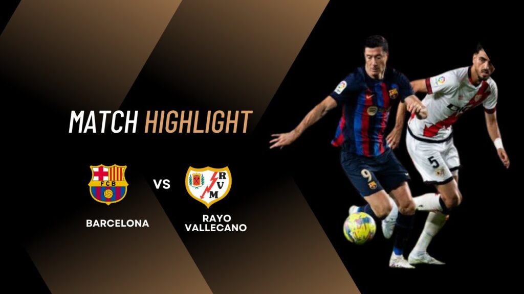 Barcelona 1 - 0 Rayo Vallecano / Laliga 24/25 Match Highlights / Barcelona Puncak Klasemen