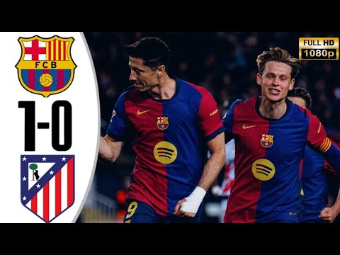 Barcelona vs Atletico Madrid 1-0 Copa del Rey Resumen & Highlight Goles _ 2025