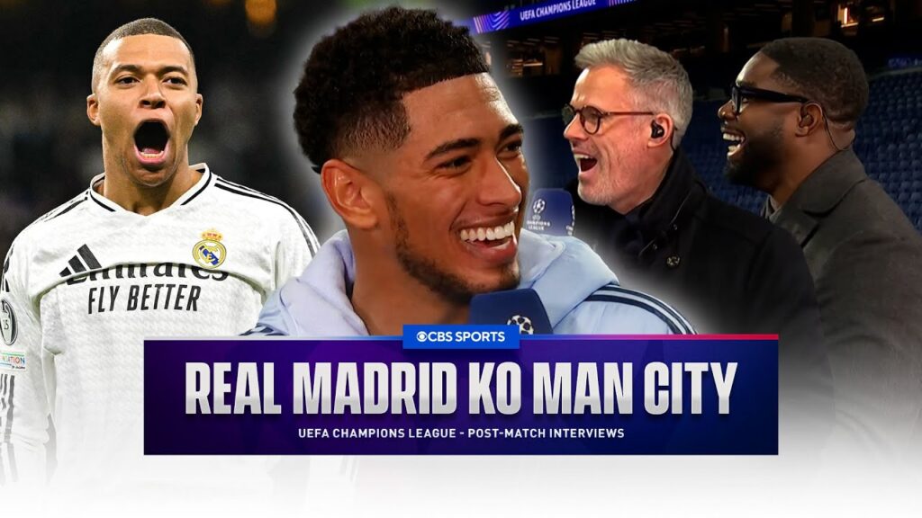 "The best team WON” Guardiola and Ancelotti react 👀 | Jude Bellingham jokes with Jamie and Micah 😂