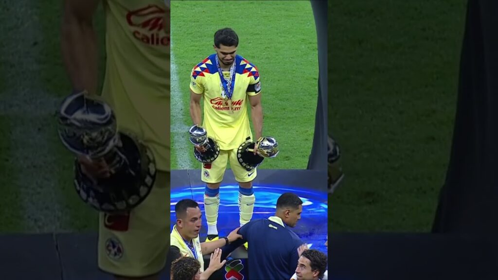 🏆🏆🦅 Así levantó Henry Martin la de BICAMPEÓN #shorts