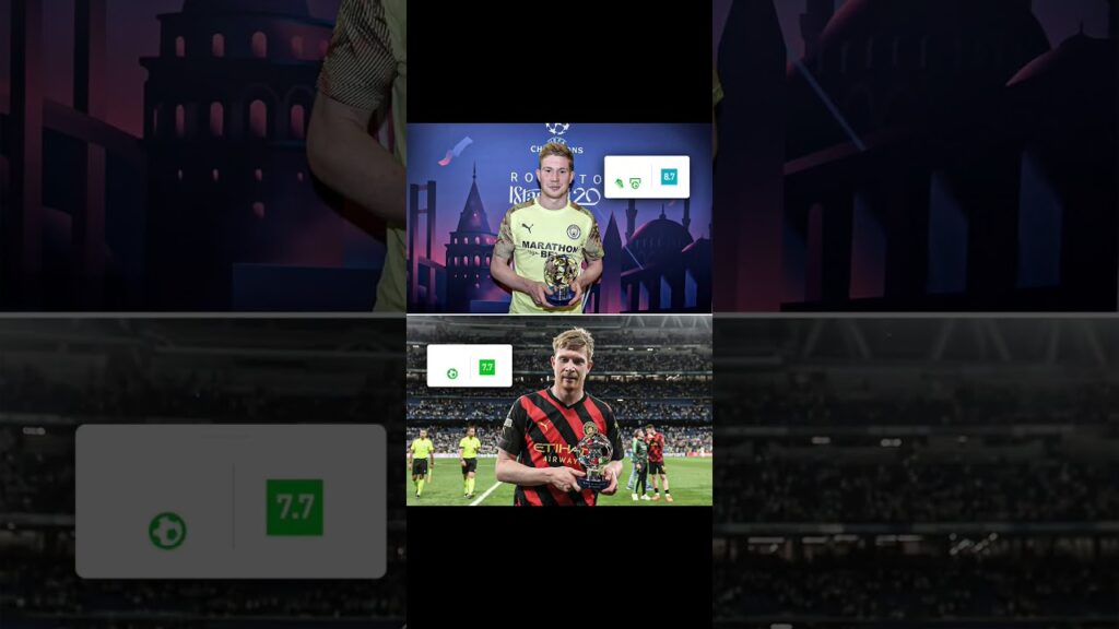 When Kevin De Bruyne plays at the Bernabéu 🏆