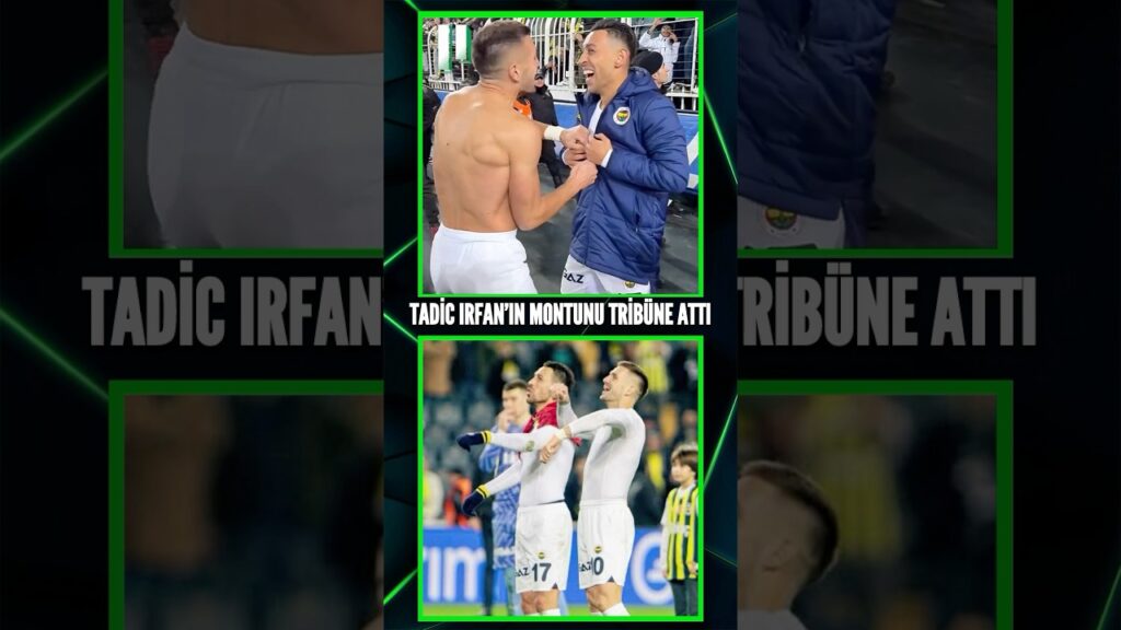 Tadic ve İrfan Can’ın komik anları 😂 #Tadic #İrfanCan #fenerbahçe