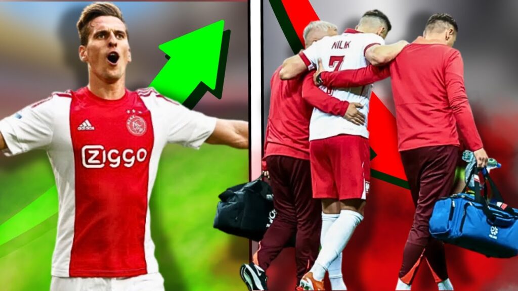 ARKADIUSZ MILIK, piłkarz którego PECH nie opuszcza