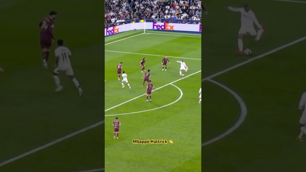 Mbappé hattrick + cold celebration 🥶
