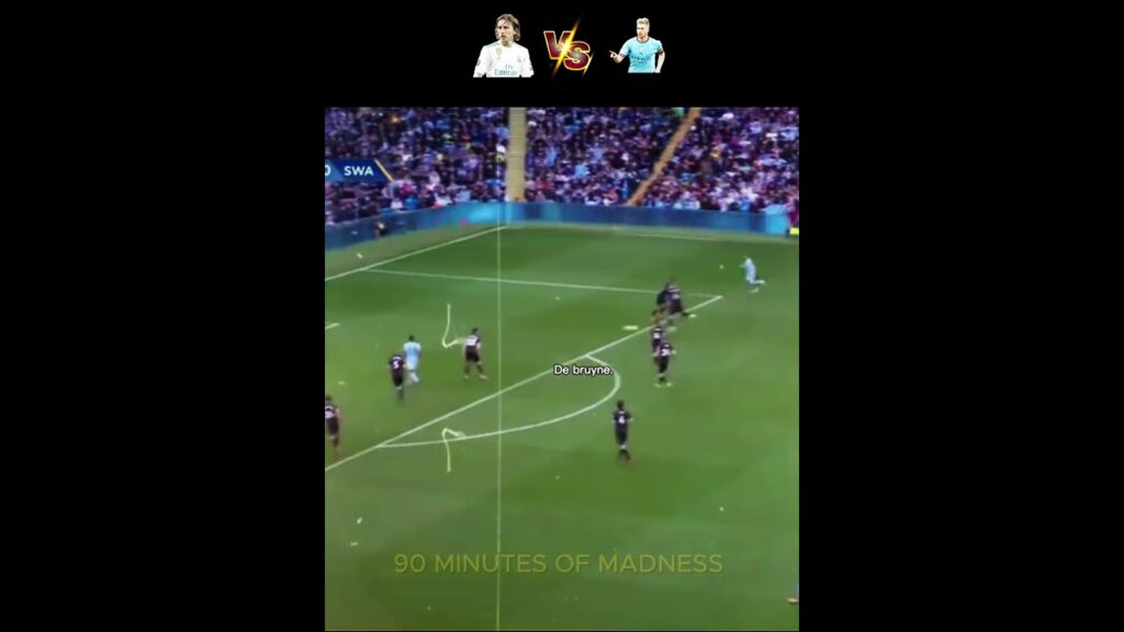 Luka Modric vs De Bruyne #shorts