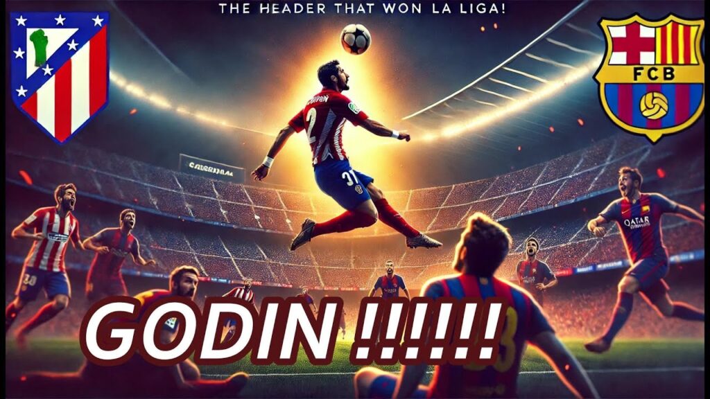 Diego Godín’s Legendary Header That Stunned Barcelona & Won La Liga  - Barça and Beyond