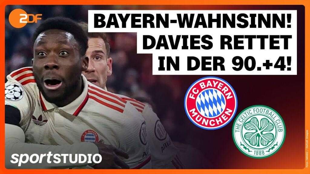 FC Bayern München – Celtic Glasgow | UEFA Champions League, Play-offs 2024/2025 | sportstudio