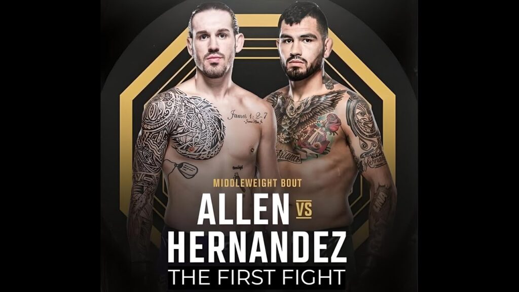 Anthony Hernandez vs Brendan Allen 1 | Full Fight | LFA Fights