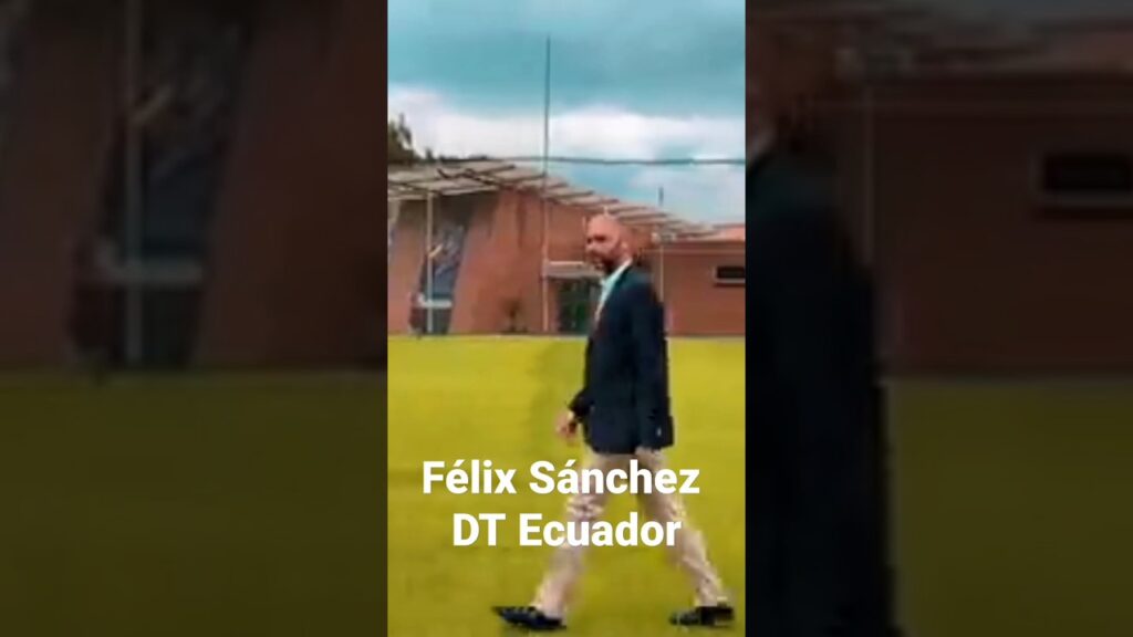 Félix Sánchez, presentado como nuevo DT de la selección de Ecuador. #short #latri #ecuador #conmebol