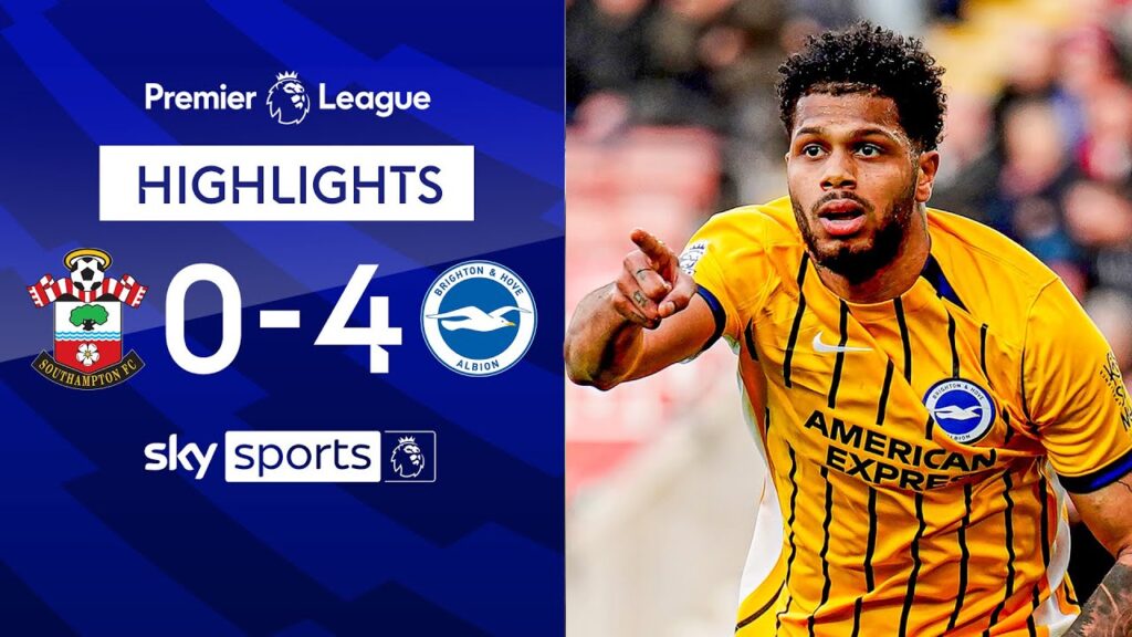 Seagulls hit FOUR past Saints! 👊 | Southampton 0-4 Brighton | Premier League Highlights