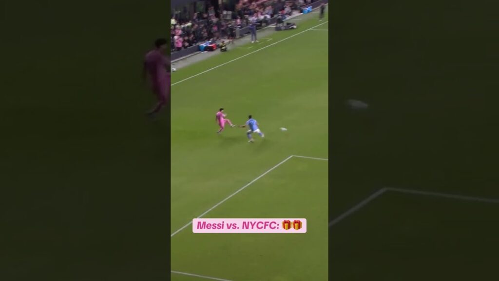 Leo Messi assisted both goals in Inter Miami’s 2-2 opener vs. NYCFC 💥