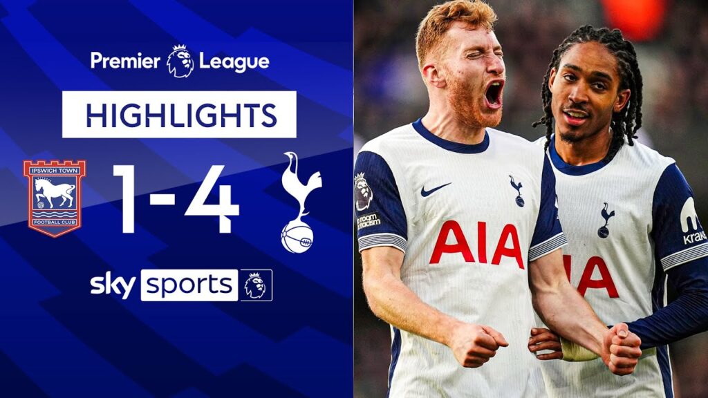 Three wins on the spin for Spurs in the PL | Ipswich 1-4 Tottenham Hotspur | EPL Highlights Three wins on the spin for Spurs in the PL | Ipswich 1-4 Tottenham Hotspur | EPL Highlights