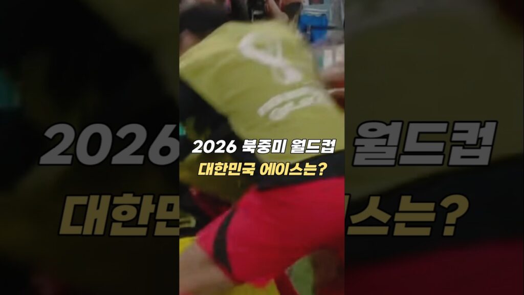 2026 북중미 월드컵 대한민국 에이스는?