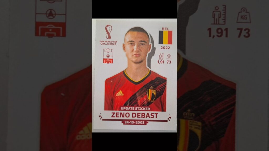 Zeno Debast Sticker +Infos !!! @Gratis_Fußballstick #football